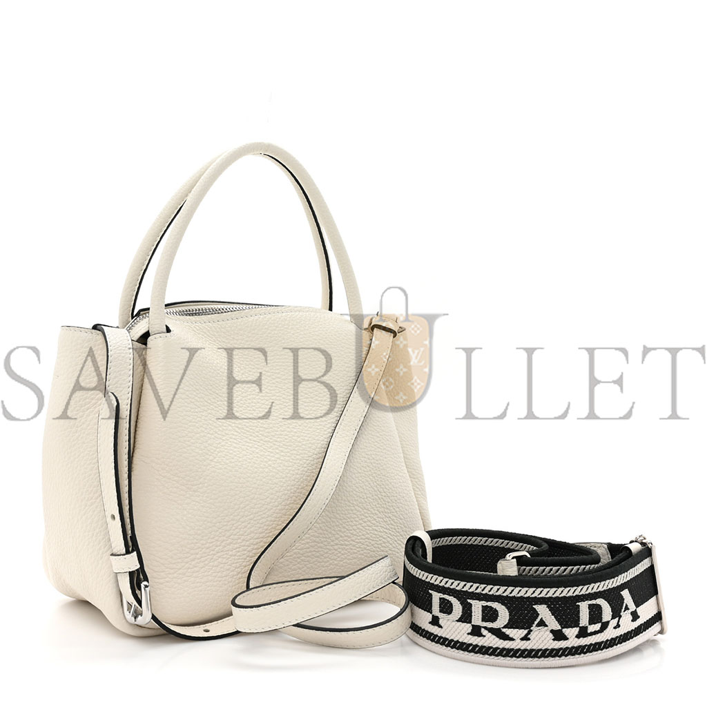 PRADA VITELLO DAINO TOP HANDLE WHITE (33*29*13cm)